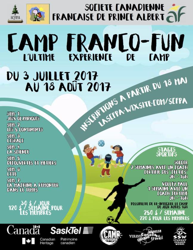 Affiche - Camp Franco-fun