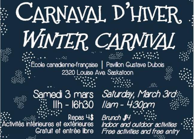 Affiche - Carnaval d'Hiver
