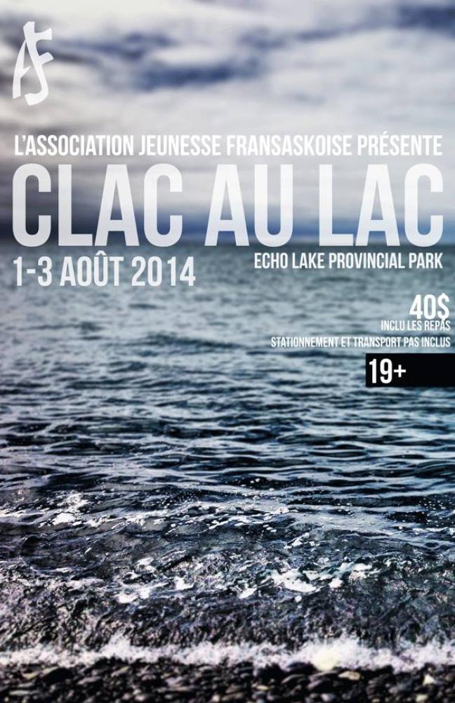 Affiche - Clac au Lac 2014