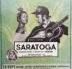 Affiche - Concert de Saratooga à Regina