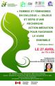 Affiche - Conférence et débat «Femmes et féminismes en dialogue»