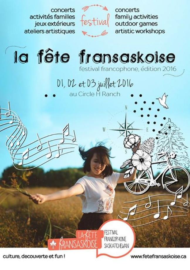 Affiche - Festival Fête Fransaskoise 2016