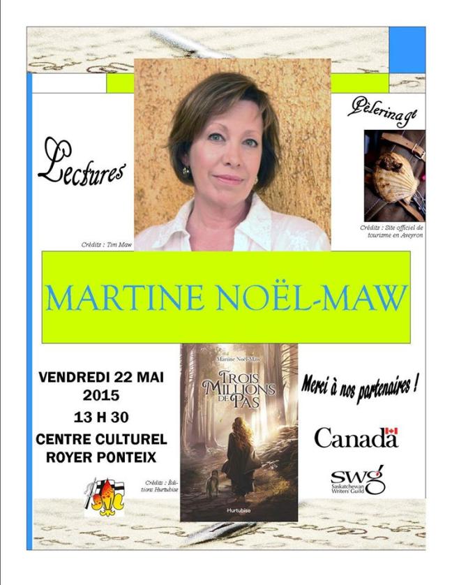 Affiche - Martine Noël-Maw à Ponteix