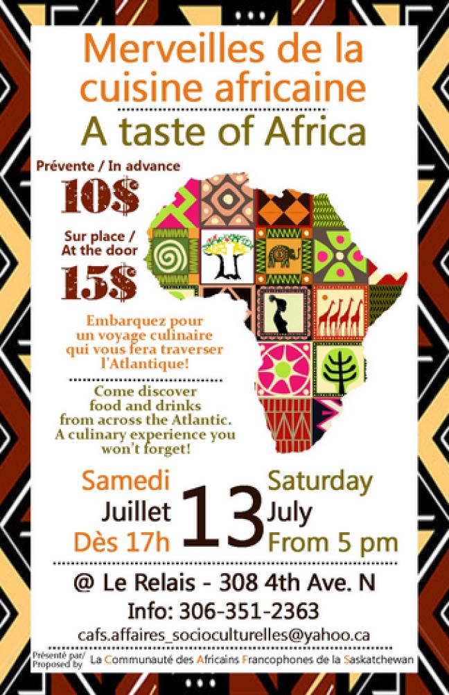 Affiche - Merveilles de la cuisine africaine