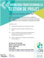 Affiche - Nouvelle formation professionnelle en gestion de projet à La Cité