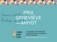Affiche - Prix Geneviève-Amyot