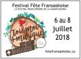 Affiche - Service de navette pour le Festival Fête fransaskoise  