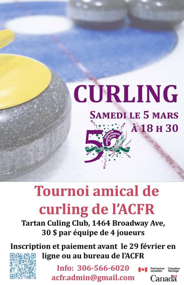 Affiche - Tournoi de curling
