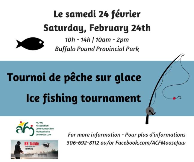 Affiche - Tournoi de pêche sur glace