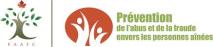 Logo - Prévention de l'abus et de la fraude envers les personnes aînées