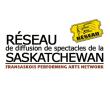 Logo -  Réseau de diffusion de spectacles de la Saskatchewan