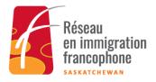 Logo - Réseau en immigration francophone de la Saskatchewan