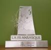 Photo - Prix de la Fransasque 2014 - plaque métallique coupée au laser
