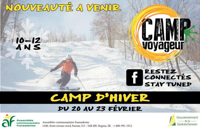 Affiche - Camp voyageur d'hiver