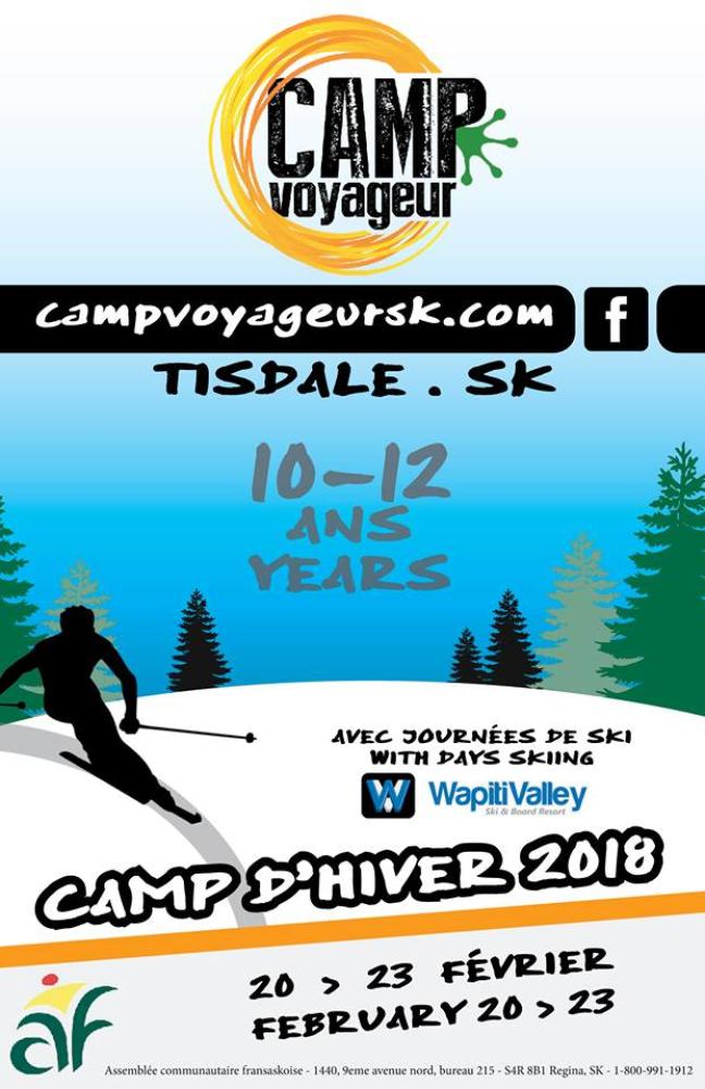 Affiche - Camp voyageur d'hiver