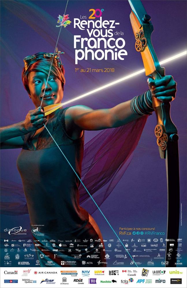 Affiche - Rendez-vous de la Francophonie 2018
