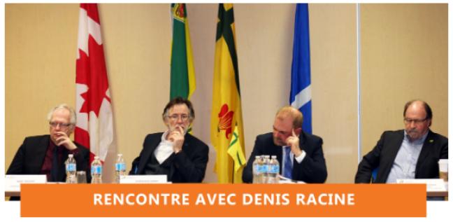 Affiche - Rencontre avec Denis Racine