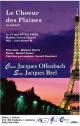 Affiche - Concert du Choeur des plaines